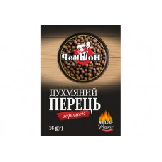 Перець духмяний горошок 16г_140шт/ящ ТМ "Чемпіон" 
